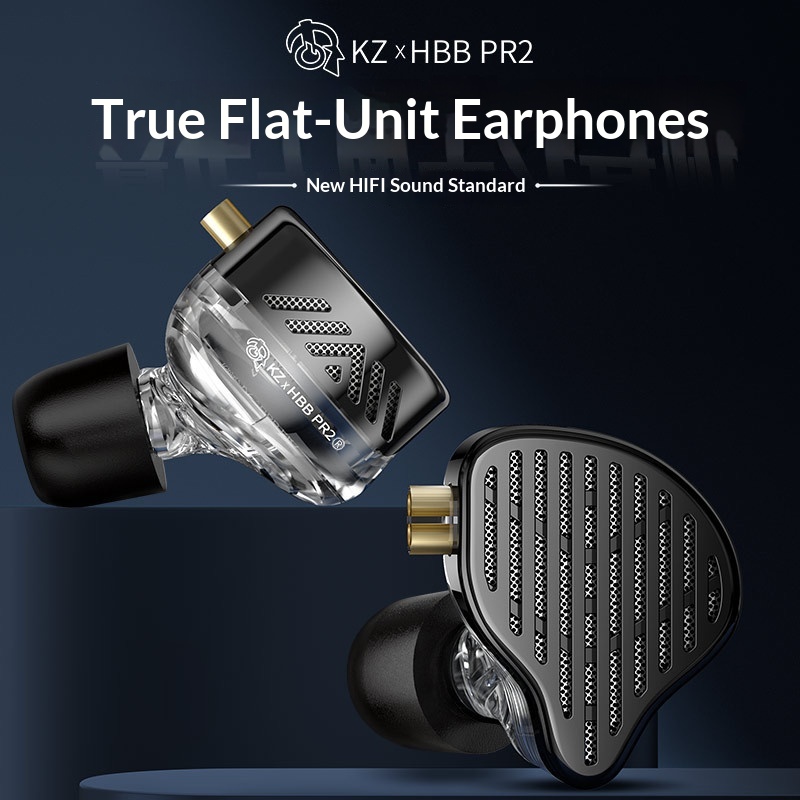 Planar Magnetic Iem Earphones - Stokta Mevcut Kz‑Pr2 Planar Manyetik Iem