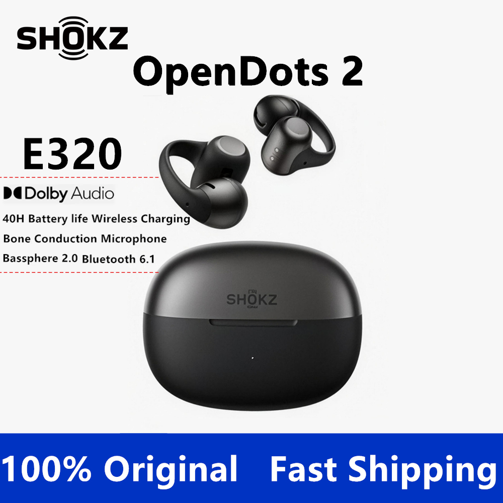 Type C Wired Earphones With Mic - SHOKZ OpenDots 2 Açık Tasarımlı Bluetooth