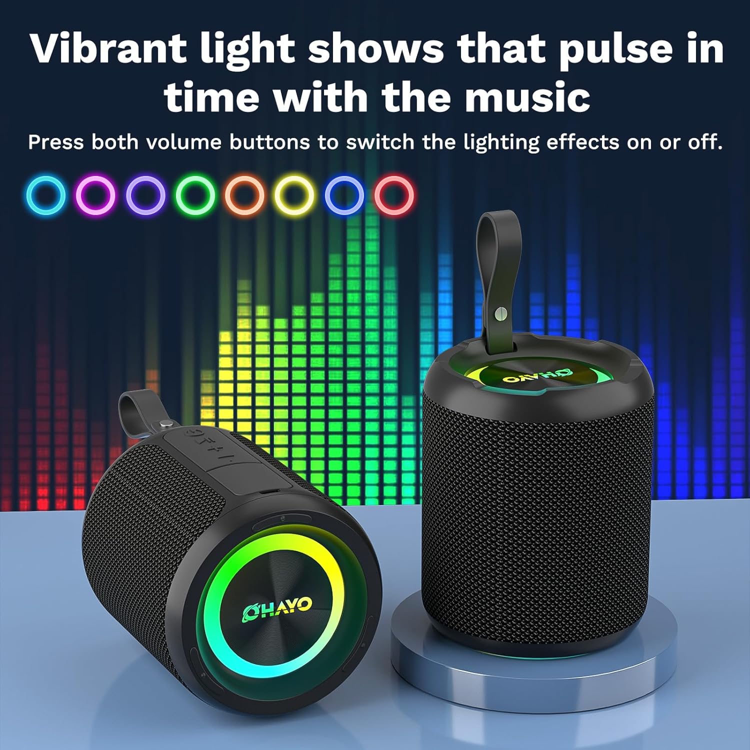 Portable Bluetooth Speaker Waterproof Ipx7 - OHAYO 40W Kablosuz Taşınabilir Bluetooth Hoparlör,