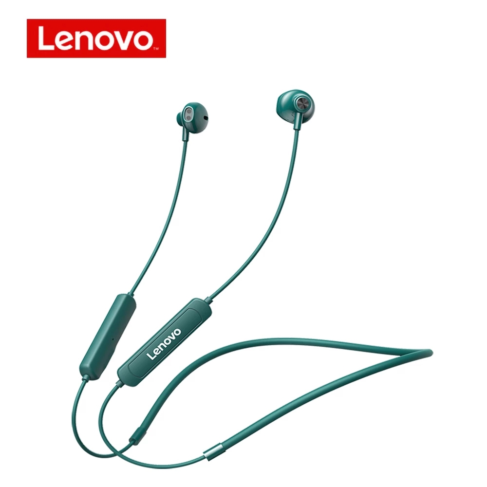 Magnetic Neckband Sports Earphones - 5 adet Lenovo SH1 kablosuz kulaklık