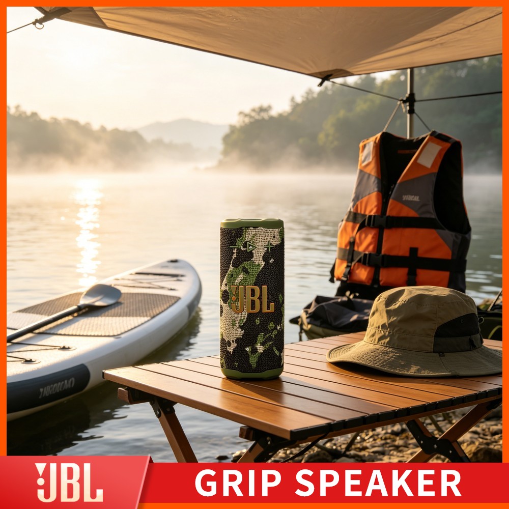 Portable Bluetooth Speaker Waterproof Ipx7 - Kayak Patio JBL GRIP IPX7 Su