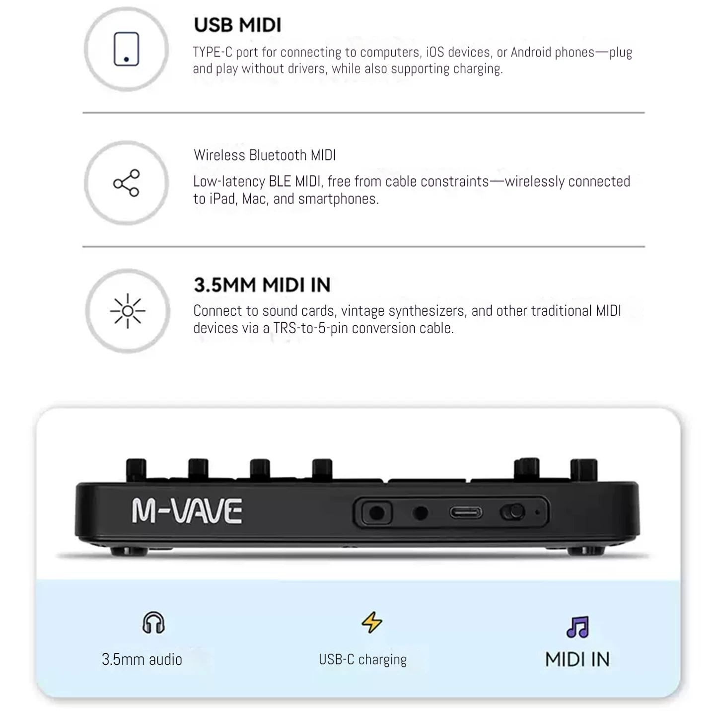 Hot M-VAVE Taşınabilir FM1 Cep - Speakers incelemesi ve fiyatı