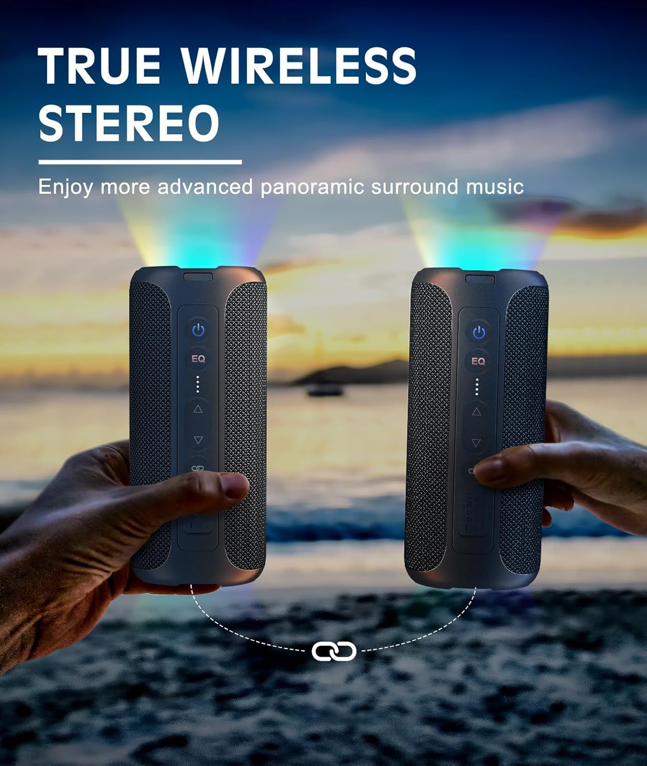 40W HD ses ve bas ile Ortizan  - Portable Bluetooth Speaker Waterproof Ipx7 incelemesi ve fiyatı