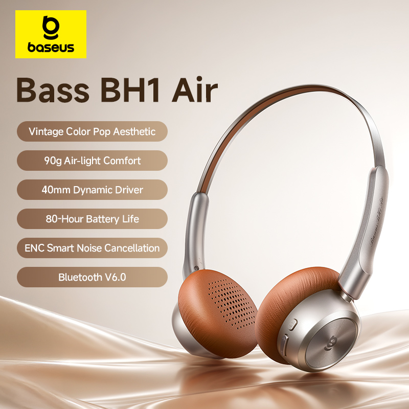 Baseus BH1 Air Kablosuz Kulakl - Anc Wireless Over Ear Headphones incelemesi ve fiyatı