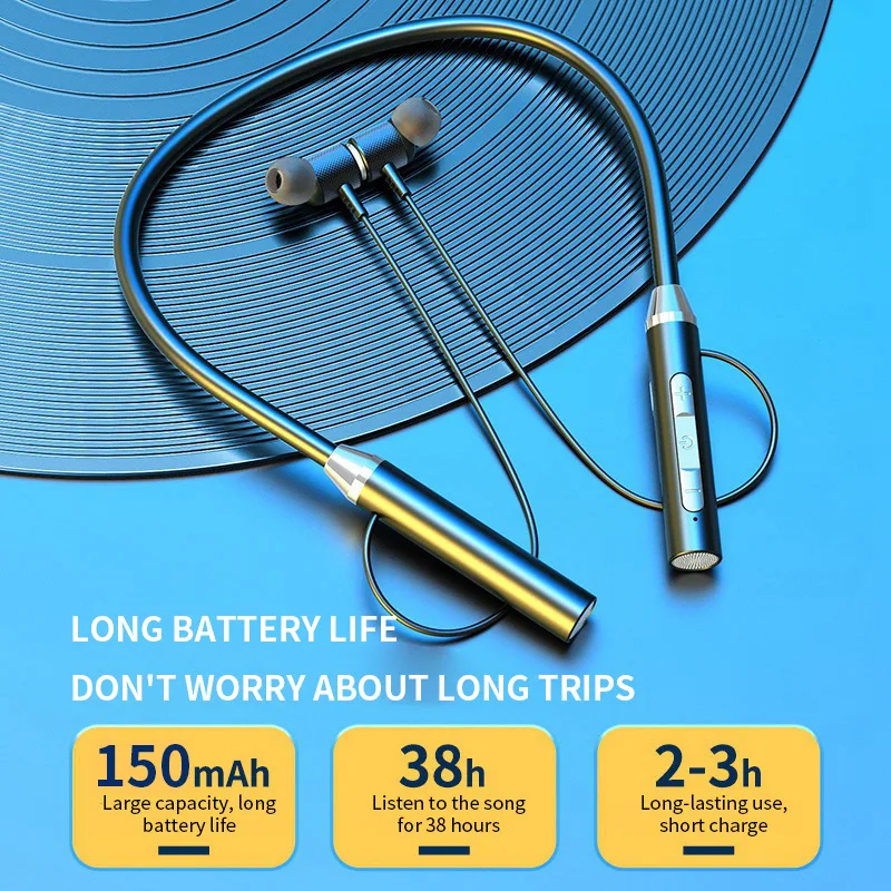 9D Bluetooth Kulaklık, Kablosu - Magnetic Neckband Sports Earphones incelemesi ve fiyatı