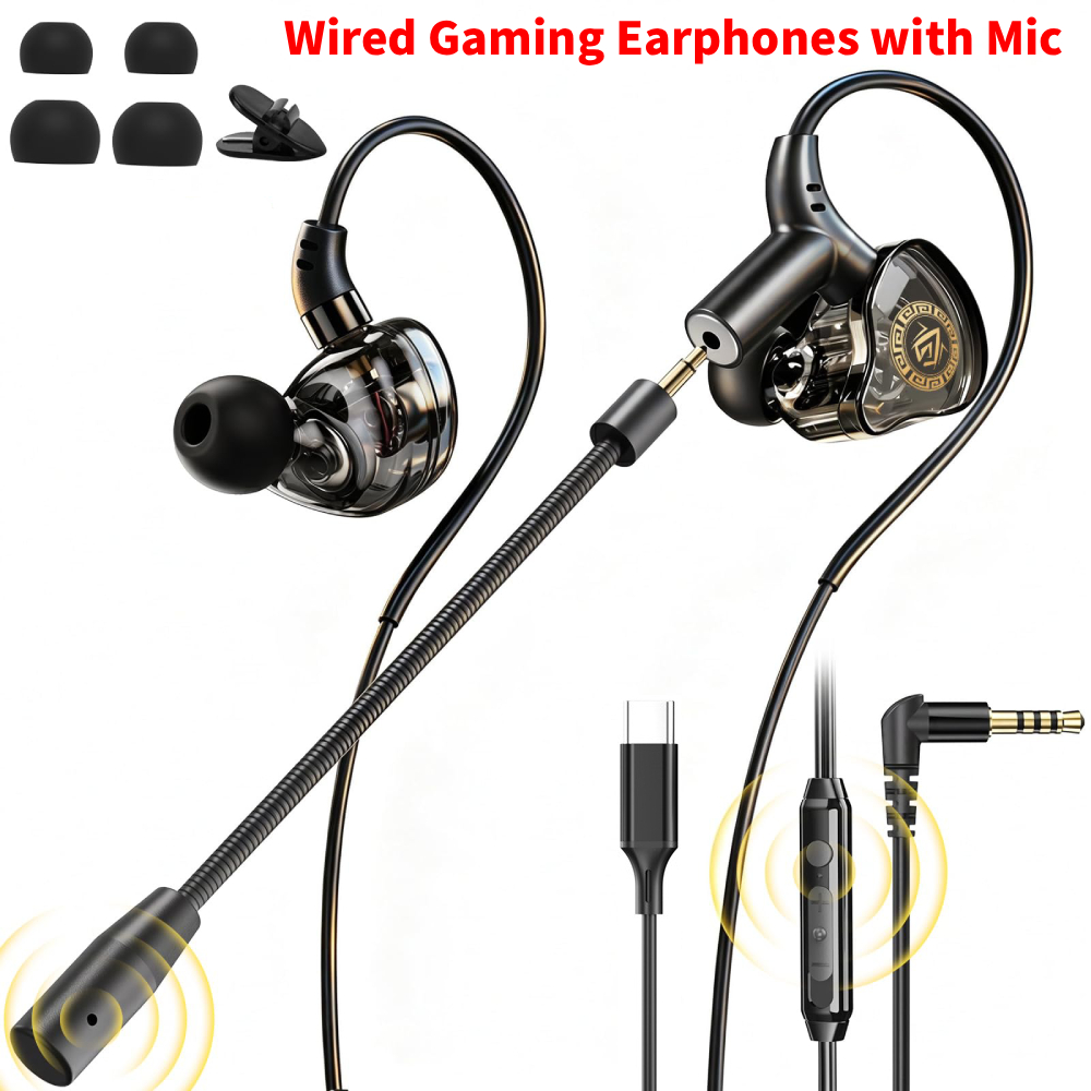 3,5 mm / Type-C Kablolu Oyun K - Type C Wired Earphones With Mic incelemesi ve fiyatı