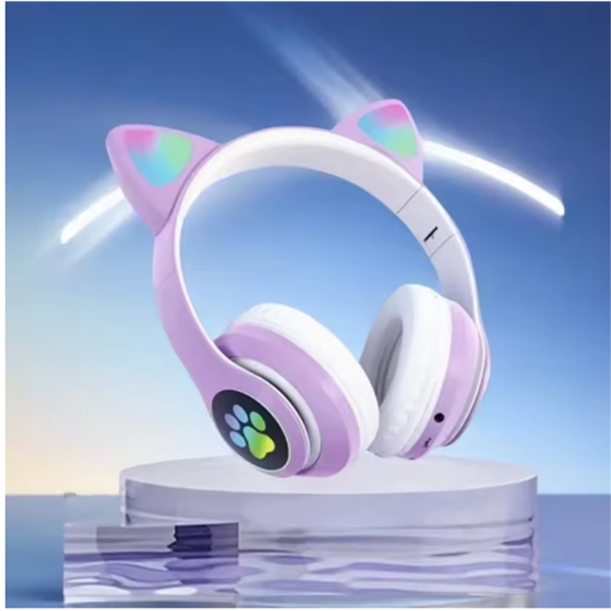 DT[D1585 Serisi] Sevimli Kedi  - Cat Ear Bluetooth Headset Led incelemesi ve fiyatı