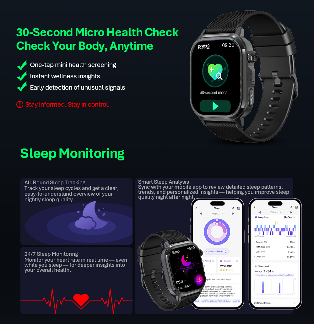 VALDUS CARDIGO Erkek Kadın EKG - Smartwatches incelemesi ve fiyatı