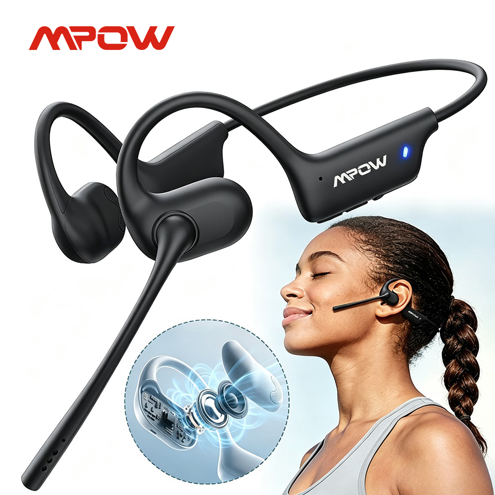 Mpow O1 Açık Kulaklı Spor Kula - Bone Conduction Running Headphones incelemesi ve fiyatı